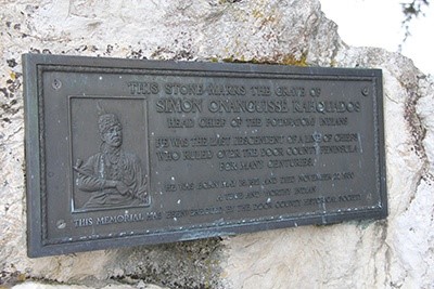 Memorial plaque.