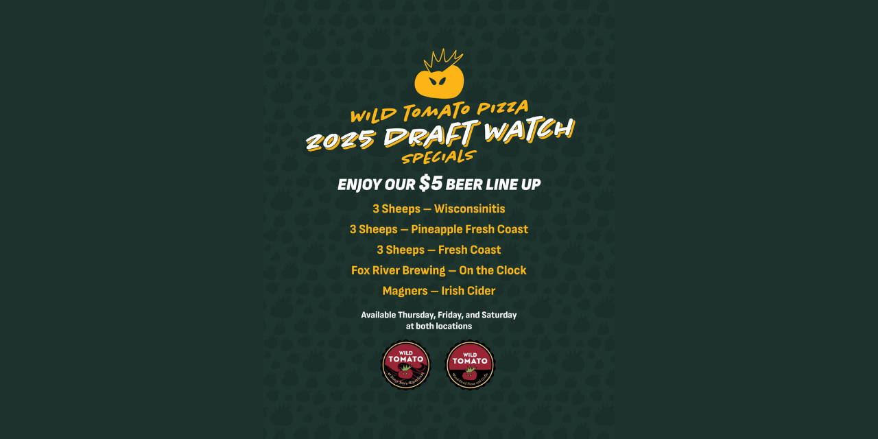 Wild Tomato Woodfired Pizza & Grille- Sister Bay